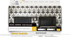 Desktop Screenshot of hotelcedran.es